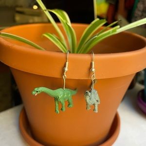 dino earrings